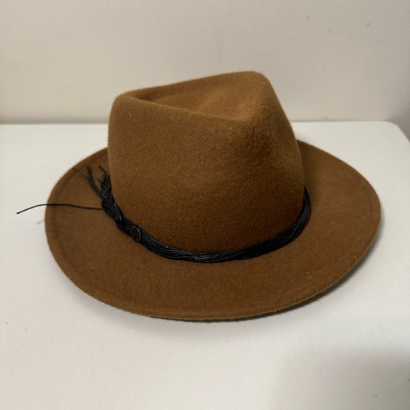Billabong western boho  style 100% wool fedora - Picture 3 of 4